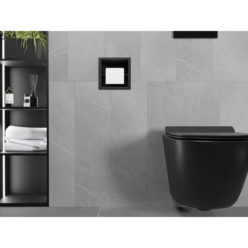 Mexen X-Wall-P držák toaletního papíru, černý - 1973