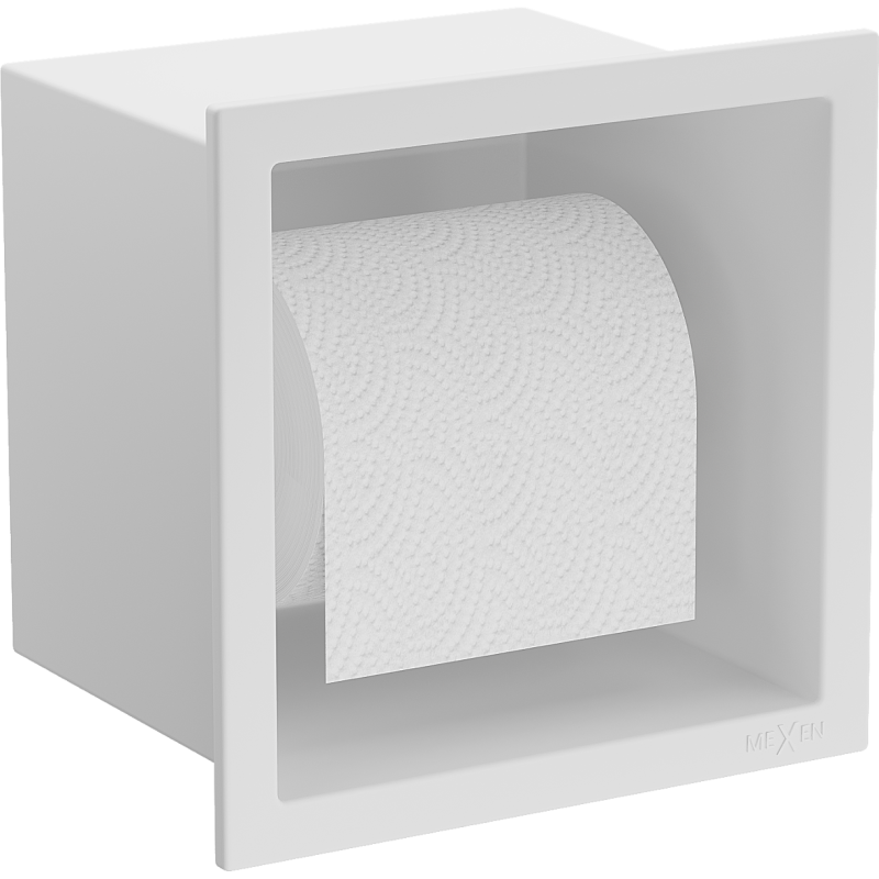Mexen X-Wall-P držák toaletního papíru, bílý - 1923