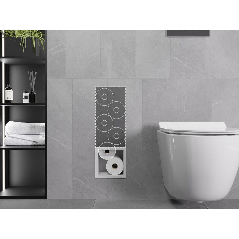 Mexen X-Wall-B zásobník na toaletní papír, bílý - 1925