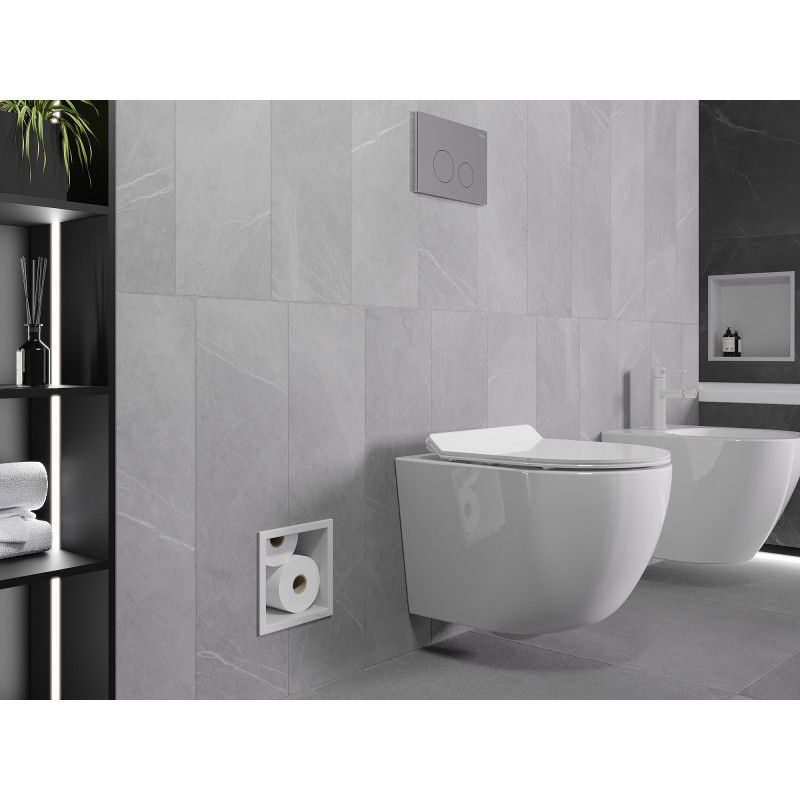 Mexen X-Wall-B zásobník na toaletní papír, bílý - 1925