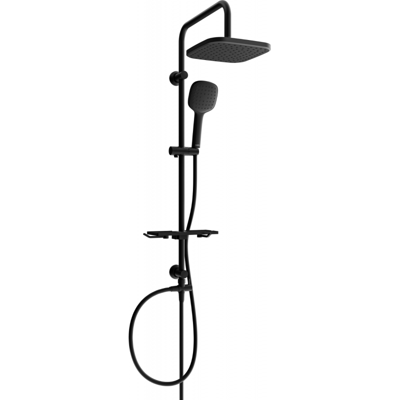 Mexen T33 sloupová sprchová souprava, černá - 798333393-70