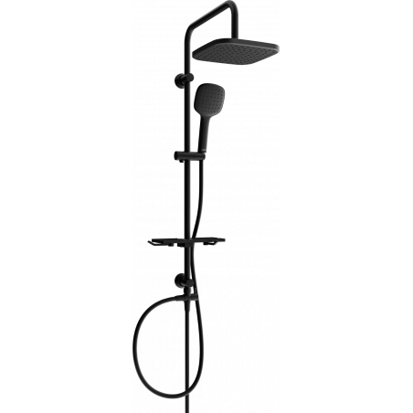 Mexen T33 sloupová sprchová souprava, černá - 798333393-70