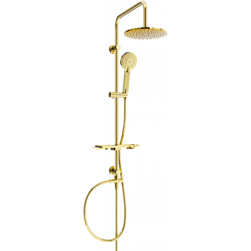 Mexen T40 sprchový sloup, zlatý - 798404093-50