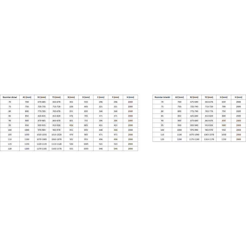 Mexen Mist-F sprchový kout skládací levý 80 x 90 cm, transparentní, kartáčovaná měď - 8A6T-080-090-65-00-L