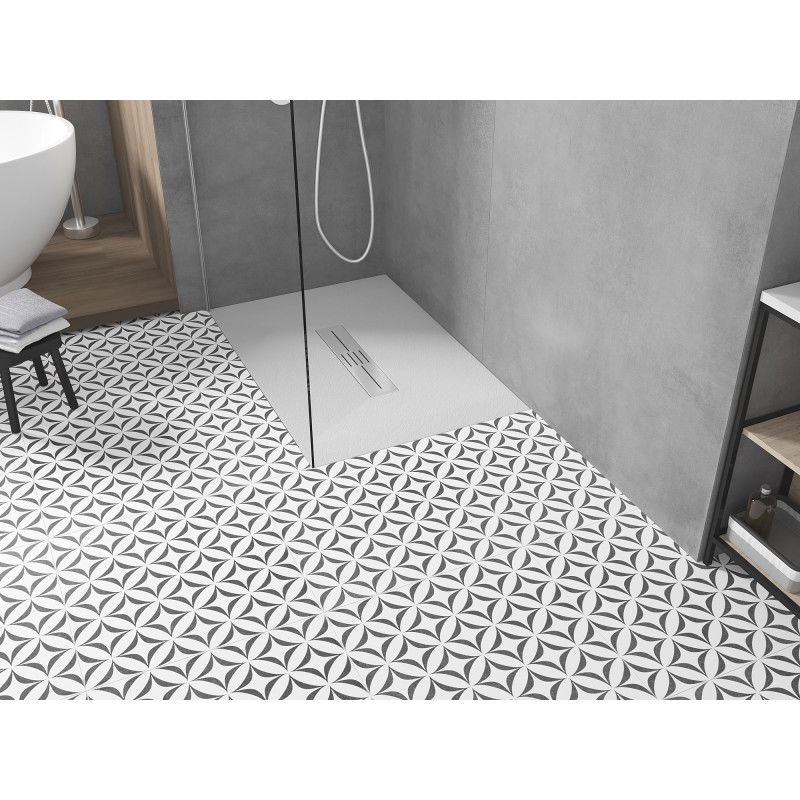 Mexen Toro obdélníkový sprchový kout SMC 100 x 80 cm, bílý - 43108010