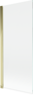 Mexen Mist sprchová zástěna 1-křídlová 80 x 150 cm, transparentní, zlatá - 8A9-080-001-50-00