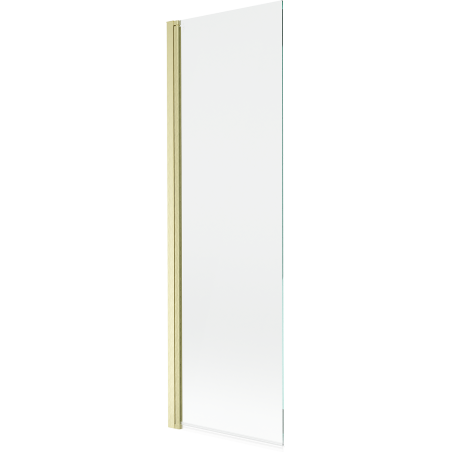 Mexen Mist sprchová zástěna 1dílná 60 x 150 cm, transparentní, zlatý kartáčovaný - 8A9-060-001-55-00