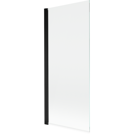 Mexen Mist paravan do vany 1-křídlový 80 x 150 cm, transparentní, černý - 8A9-080-001-70-00