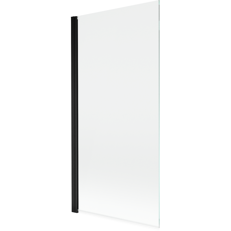 Mexen Mist vanová zástěna 1-křídlová 90 x 150 cm, transparentní, černá - 8A9-090-001-70-00