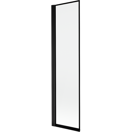 Mexen Mist sprchový kout jednokřídlý levý 50 x 150 cm, černý rám, černý - 8A9-050-001-70-70-L