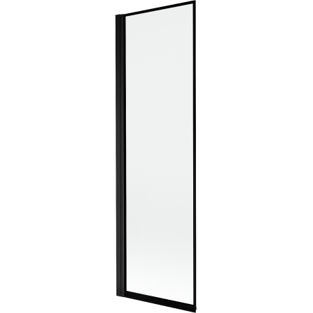 Mexen Mist sprchový závěs 1-křídlový levý 60 x 150 cm, černý rám, černý - 8A9-060-001-70-70-L