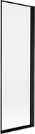 Mexen Mist sprchová zástěna 1-křídlová pravá 60 x 150 cm, černý rámeček, černá - 8A9-060-001-70-70-P