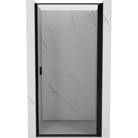 Mexen Mist-B sprchové dveře výklopné pravé 100 cm, černý rám, černé - 8A2-100-000-70-70-P