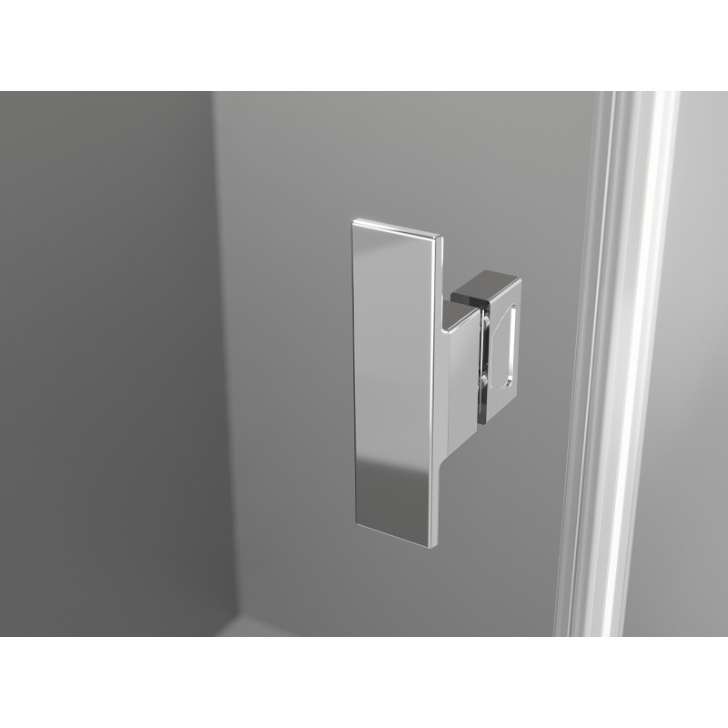 Mexen Mist-B sprchový kout otočný 75 x 75 cm, transparentní, chrom - 8A2T-075-075-01-00