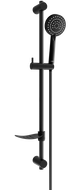 Mexen DF75 sprchová sada s posuvným držákem, černá - 785754582-70