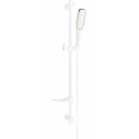 Mexen DF49 sprchová sada posuvná, bílá - 785494582-25