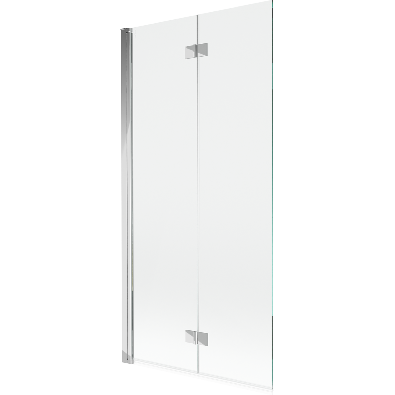 Mexen Mist vanová zástěna 2dílná levá 90 x 150 cm, transparentní, chrom - 8A9-090-002-01-00-L