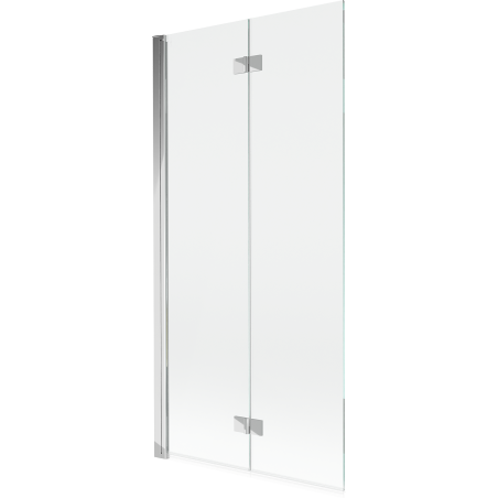 Mexen Mist vanová zástěna 2dílná levá 90 x 150 cm, transparentní, chrom - 8A9-090-002-01-00-L