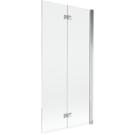 Mexen Mist vanová zástěna dvoukřídlá pravá 90 x 150 cm, transparentní, chrom - 8A9-090-002-01-00-P