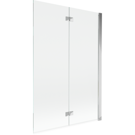 Mexen Mist vanová zástěna 2-křídlá pravá 120 x 150 cm, transparentní, chrom - 8A9-120-002-01-00-P