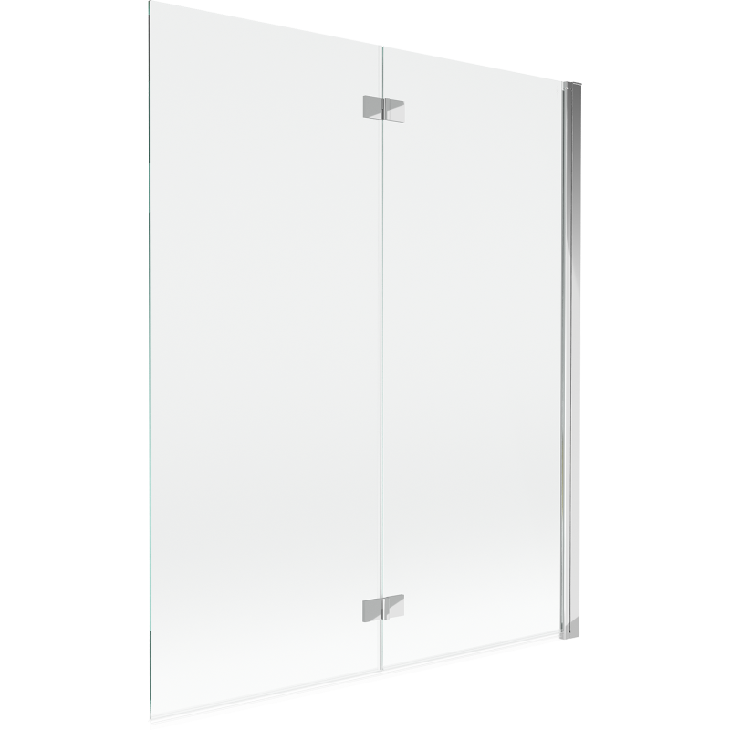 Mexen Mist sprchová zástěna 2-dílná pravá 140 x 150 cm, transparentní, chrom - 8A9-140-002-01-00-P