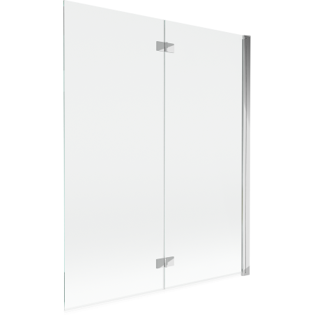 Mexen Mist sprchová zástěna 2-dílná pravá 140 x 150 cm, transparentní, chrom - 8A9-140-002-01-00-P