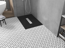 Mexen Toro obdélníkový sprchový kout SMC 100 x 80 cm, černý - 43708010