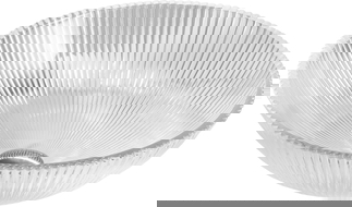 Mexen Zuri skleněné umyvadlo na desku 39 x 39 cm, transparentní - 24193900