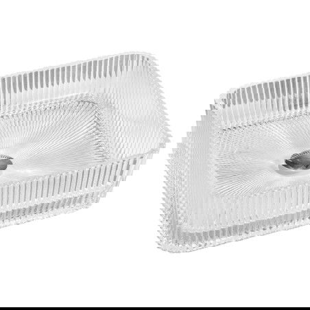 Mexen Nira skleněné umyvadlo na desku 39 x 39 cm, transparentní - 24203900