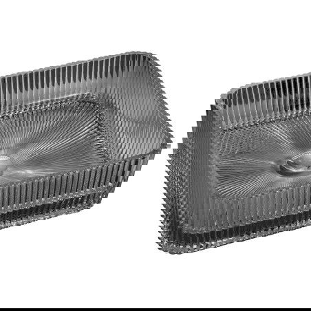 Mexen Nira skleněné umyvadlo na desku 39 x 39 cm, černé - 24203970