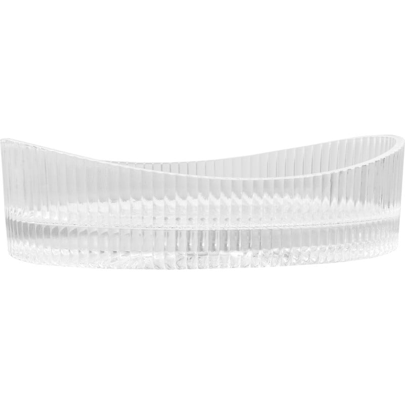 Mexen Kivo skleněné umyvadlo na desku 50 x 37 cm, transparentní - 24215000