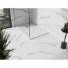 Mexen Stone+ obdélníkový kompozitní sprchový kout 130 x 90 cm, bílý - 44109013