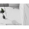Mexen Stone+ obdélníková kompozitová sprchová vanička 160 x 90 cm, bílá - 44109016
