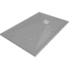 Mexen Stone+ kompozitní sprchová vanička obdélníková 100 x 70 cm, šedá-beton - 44617010