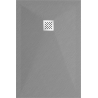 Mexen Stone+ obdélníková kompozitní sprchová vanička 90 x 80 cm, šedý-beton - 44618090