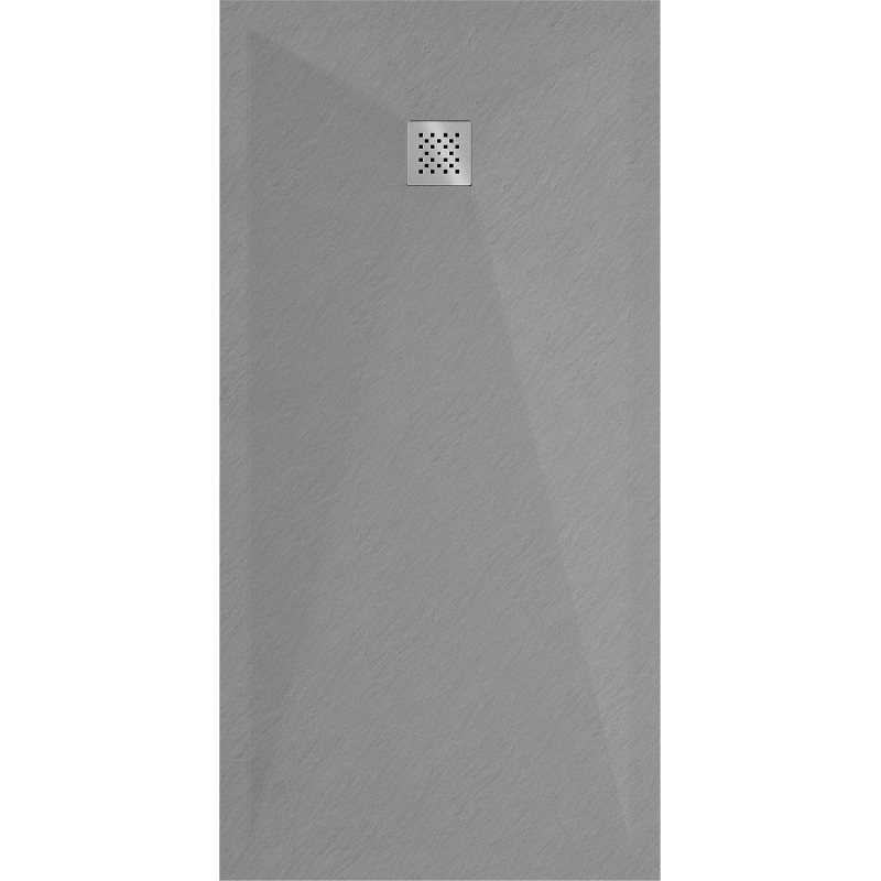Mexen Stone+ obdélníkový kompozitní sprchový kout 180 x 70 cm, šedý-beton - 44617018