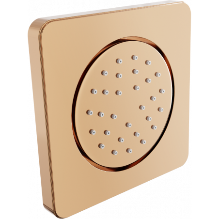 Mexen boční sprchová tryska podomítková, růžové zlato - 79366-60