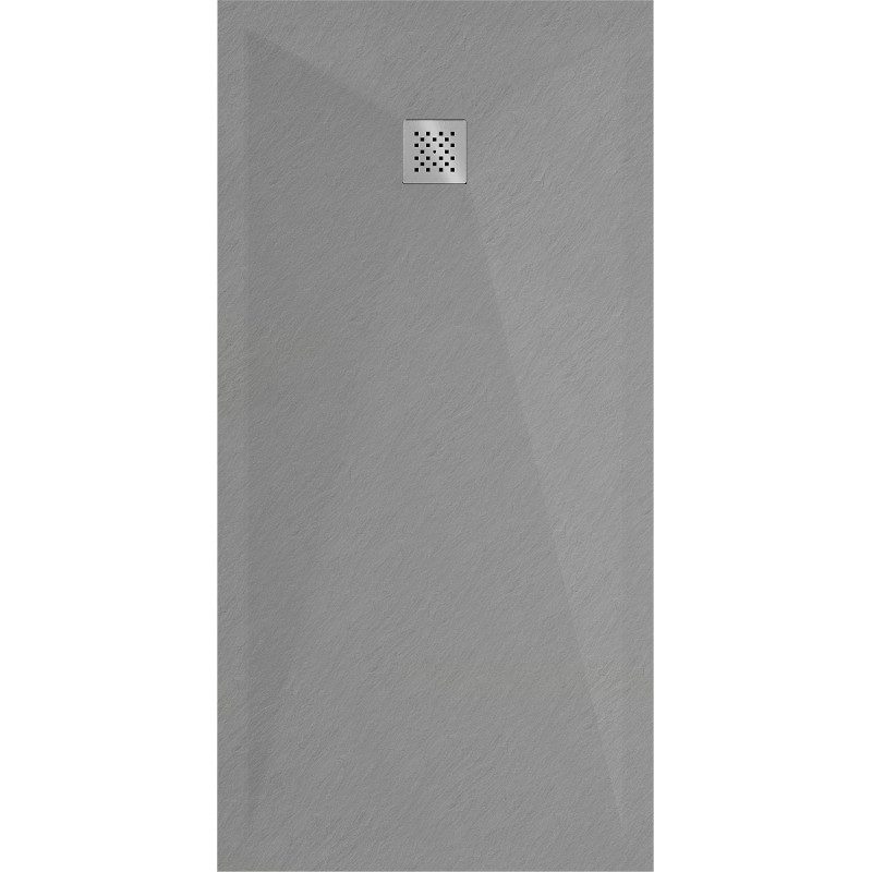 Mexen Stone+ kompozitní obdélníkový sprchový kout 200 x 80 cm, šedý-beton - 44618020