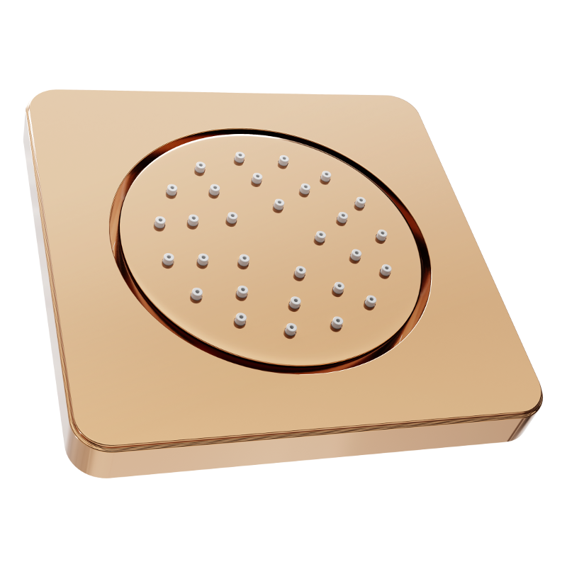 Mexen boční sprchová tryska podomítková, růžové zlato - 79366-60