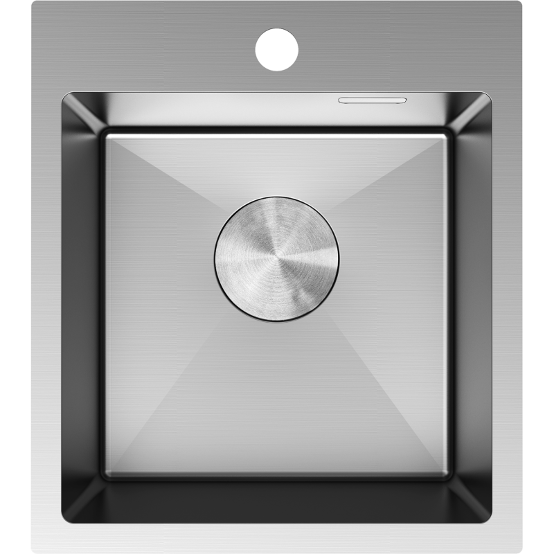 Mexen Solix dřez z nerezové oceli, 1-komorový 400 x 450 mm, inox - 6401401000-01