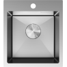 Mexen Solix dřez z nerezové oceli, 1-komorový 400 x 450 mm, inox - 6401401000-01