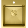 Mexen Solix nerezový dřez 1-komorový 400 x 450 mm, zlatý HC - 6401401000-55HC
