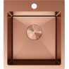 Mexen Solix nerezový dřez jednokomorový 400 x 450 mm, měď - 6401401000-65