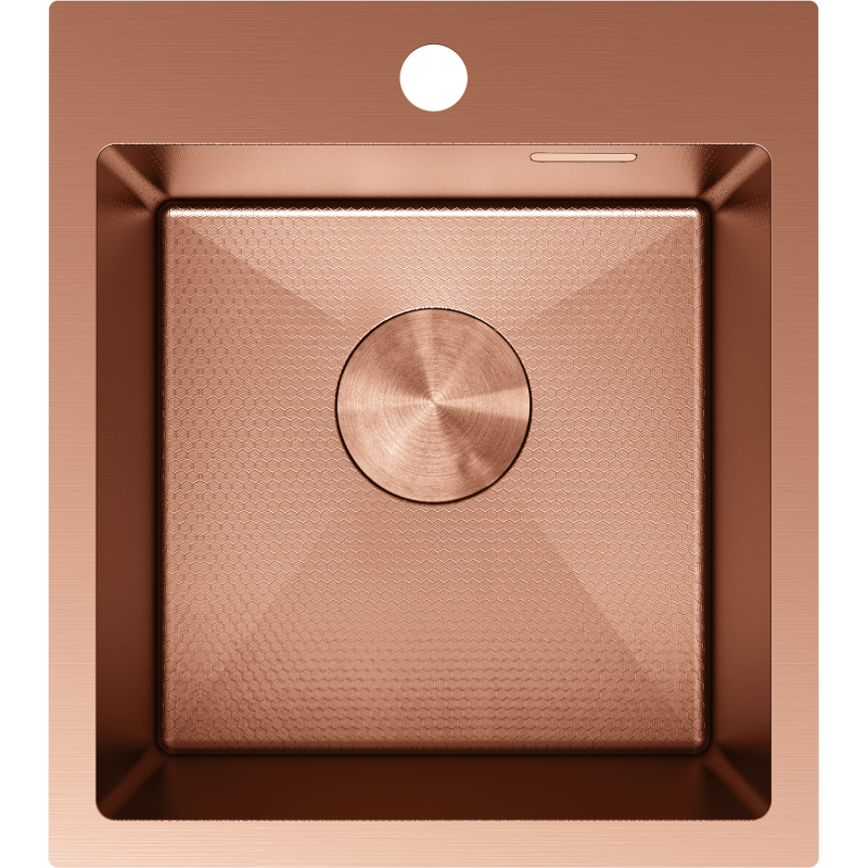 Mexen Solix nerezový dřez 1-komorový 400 x 450 mm, měď HC - 6401401000-65HC