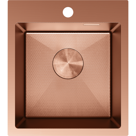 Mexen Solix nerezový dřez 1-komorový 400 x 450 mm, měď HC - 6401401000-65HC