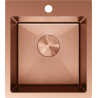 Mexen Solix nerezový dřez 1-komorový 400 x 450 mm, měď HC - 6401401000-65HC