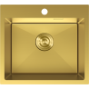 Mexen Solix nerezový dřez 1-komorový 500 x 450 mm, zlatý - 6402501000-55