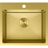 Mexen Solix nerezový dřez 1-komorový 500 x 450 mm, zlatý HC - 6402501000-55HC
