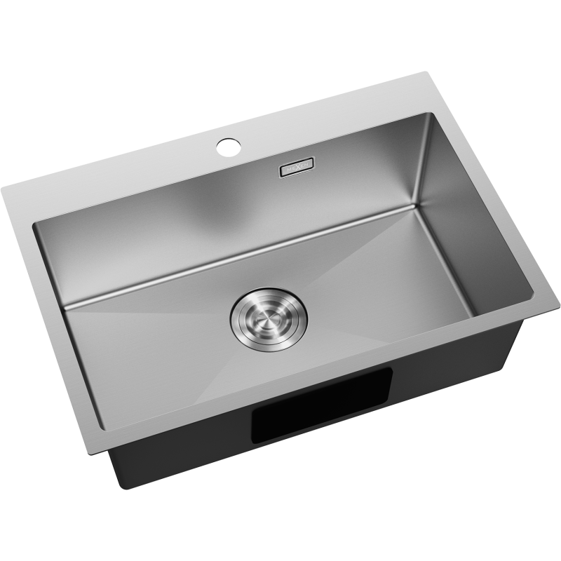 Mexen Solix ocelový dřez 1-komorový 650 x 450 mm, inox - 6403651000-01
