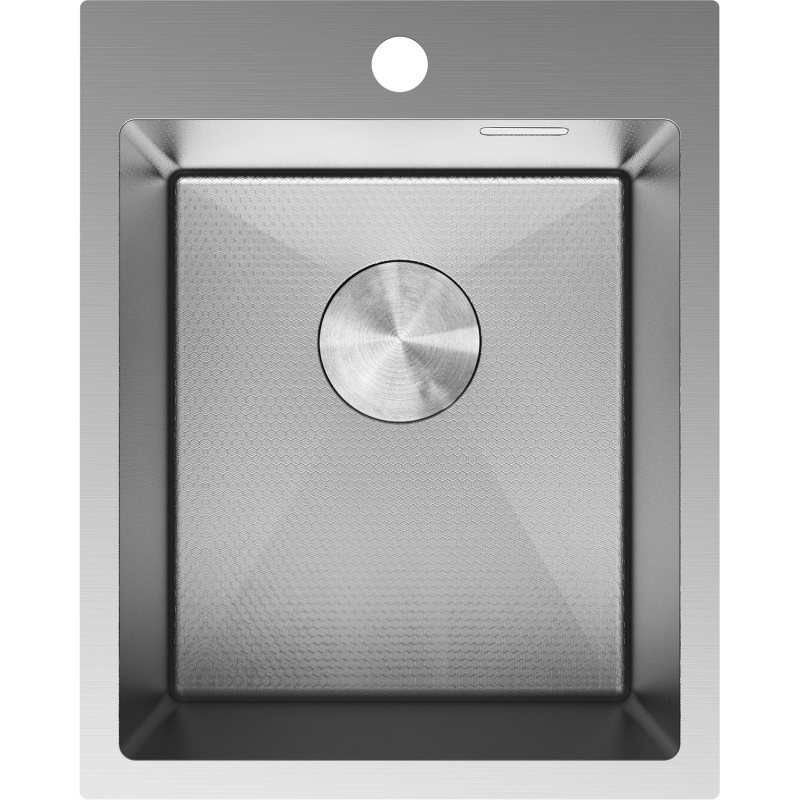 Mexen Solix nerezový dřez jednokomorový 400 x 500 mm, inox HC - 6406401000-01HC